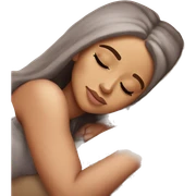 Ariana Grande sleeping sticker