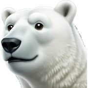 polar bear sticker