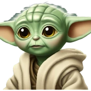 baby yoda  sticker