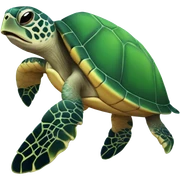 Sea turtle sticker