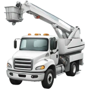 Bucket truck sticker
