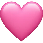 pink heart sticker