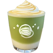 Matcha latte sticker