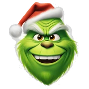 Grinch sticker