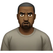kanye west angry sticker