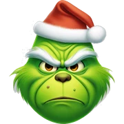 Grinch sticker