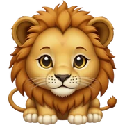 Baby lion  sticker