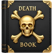 Death book
 sticker