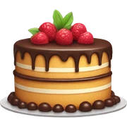 Cake sticker