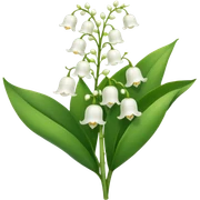 Lily of the valley  sticker