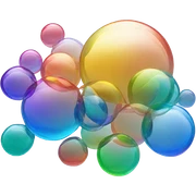 Bubbles sticker