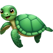 Cute Sea turtle  sticker