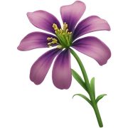 Flower sticker
