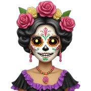 Catrina mexico sticker