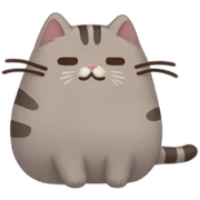 Pusheen the cat sticker