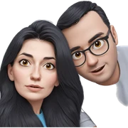 black-haired girl and boy sticker