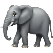 Elephant sticker