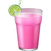 Pink drink sticker