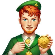 Golden Token sticker
