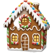 gingerbread house sticker