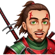 Battle-Ready Samurai sticker