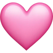 pink heart sticker