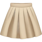 beige skirt sticker