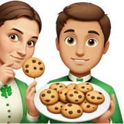 Irish Cookie sticker