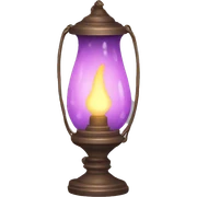 Fairy lamp sticker