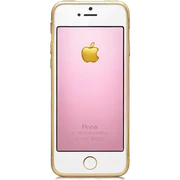 pink and gold iphone sticker