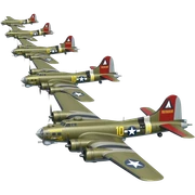 Ww2 100th group formation b17 sticker