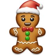 Christmas gingerbread  sticker