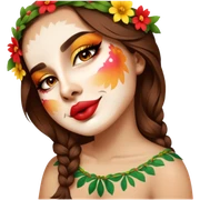 Flower-Crowned Dancer sticker