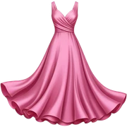 pink dress sticker