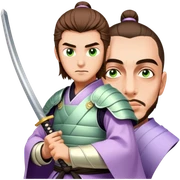 Gentle Samurai sticker