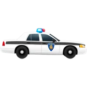 Cop cars “40” up sticker
