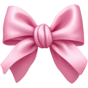 Pink bow  sticker