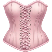 soft pink corset sticker
