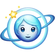 Space and light sticker