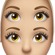 eyelashes sticker