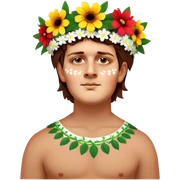 Flower-Crowned Dancer sticker