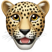 Leopard  sticker