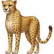 cheetah sticker