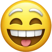 Smiley face sticker