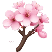 Cherry blossom sticker