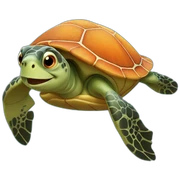 nemo TURTLE  sticker