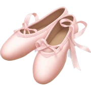 Pale pink ballet shoes sticker