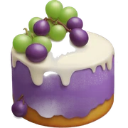 grape cake sticker