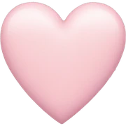 pastel pink heart sticker