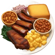 Bbq soul food sticker